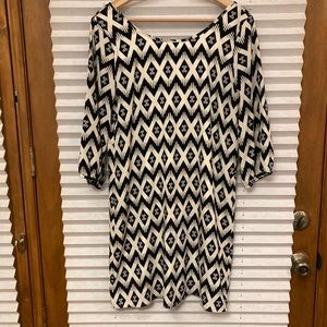 Black and White mod dress